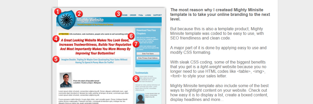 Niche Site Templates