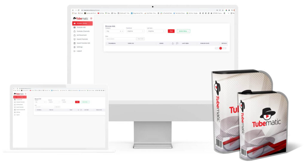 TubeMatic OTO 1 OTO 2 OTO 3 OTO 4 Commercial Personal Front End Software App