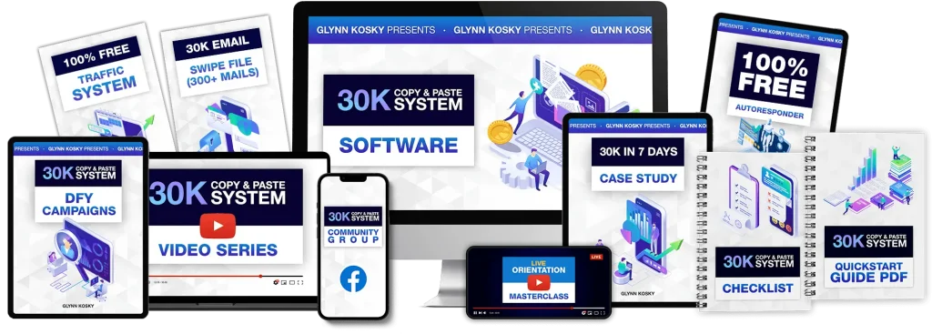 30K Copy & Paste System OTO